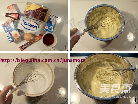 Mocha Cheese Cup recipe