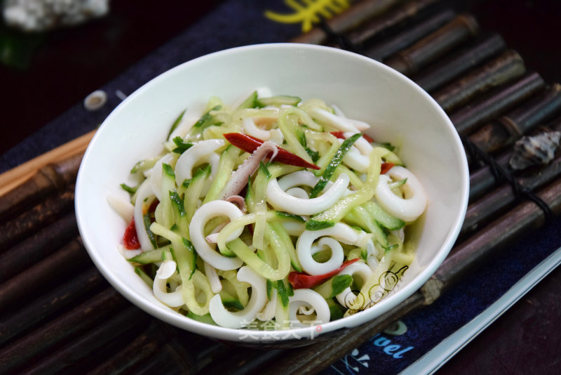 Cucumber Mixed Squid recipe