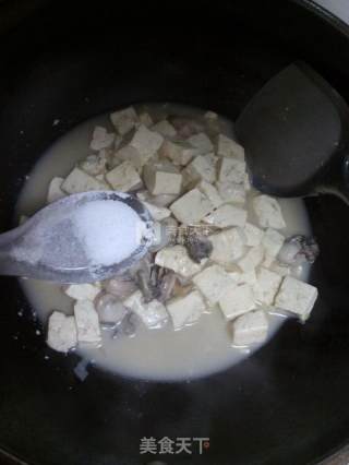 Tofu Stewed Seafood recipe