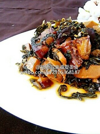 Pork and Bamboo Shoots with Mei Cai Kou recipe