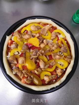 Orleans Chicken Pizza recipe