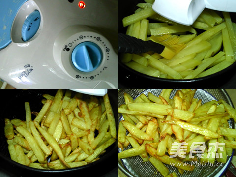 Soy Sauce French Fries recipe