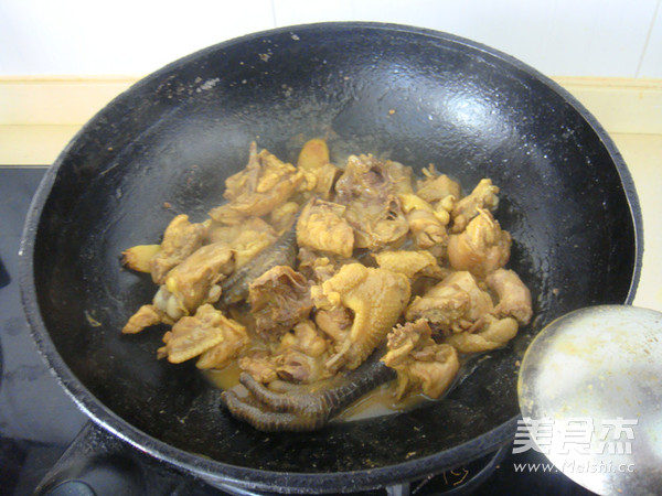 Stir-fried Chicken Curry recipe