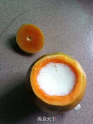 Milk Papaya Jelly recipe