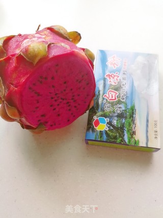 Dragon Fruit Jelly recipe