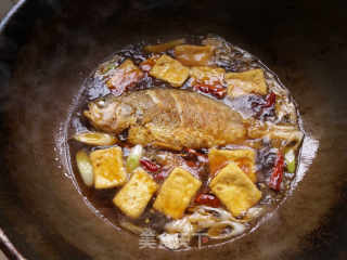 Yellow Croaker Braised Tofu recipe