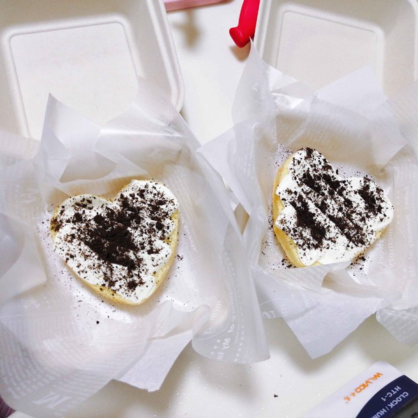 Net Red Bento Cake (coco Oreo) recipe