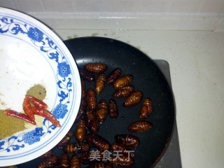 Crispy Silkworm Pupa recipe