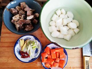 Beef Stewed with Yam recipe