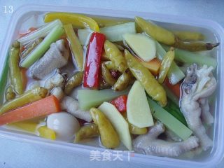 Booming Money: Pickled Pepper Chicken Feet recipe