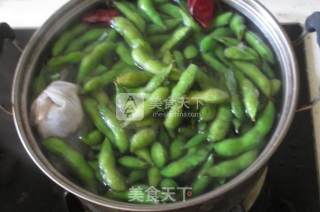 Spicy Cold Edamame recipe