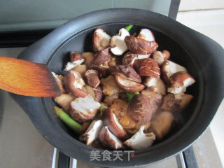 Stewed Chicken with Mushrooms recipe