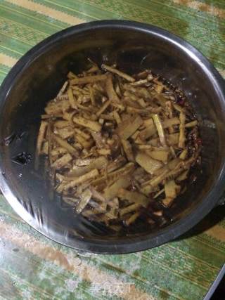 Sweet and Spicy Bamboo Shoots recipe