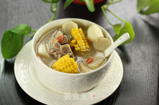 Corn Yam Cob Bone Soup recipe