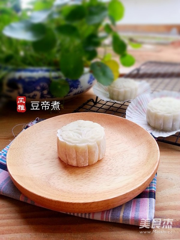 Red Bean Paste Snowy Mooncake recipe