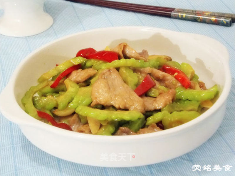 Bitter Gourd Fried Pork recipe