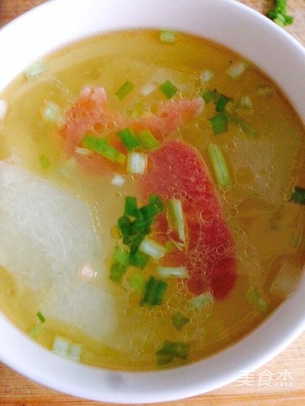 Winter Melon Ham Soup recipe