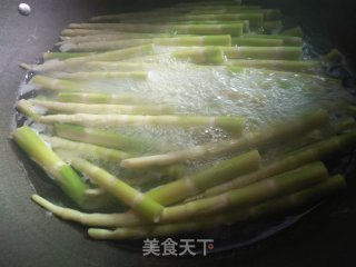 Fried Bamboo Shoots recipe