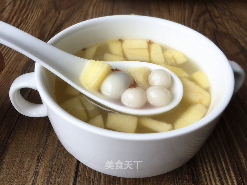 【suzhou】osmanthus Fragrans and Apple Balls recipe