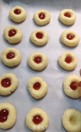 Strawberry Jam Cookies recipe