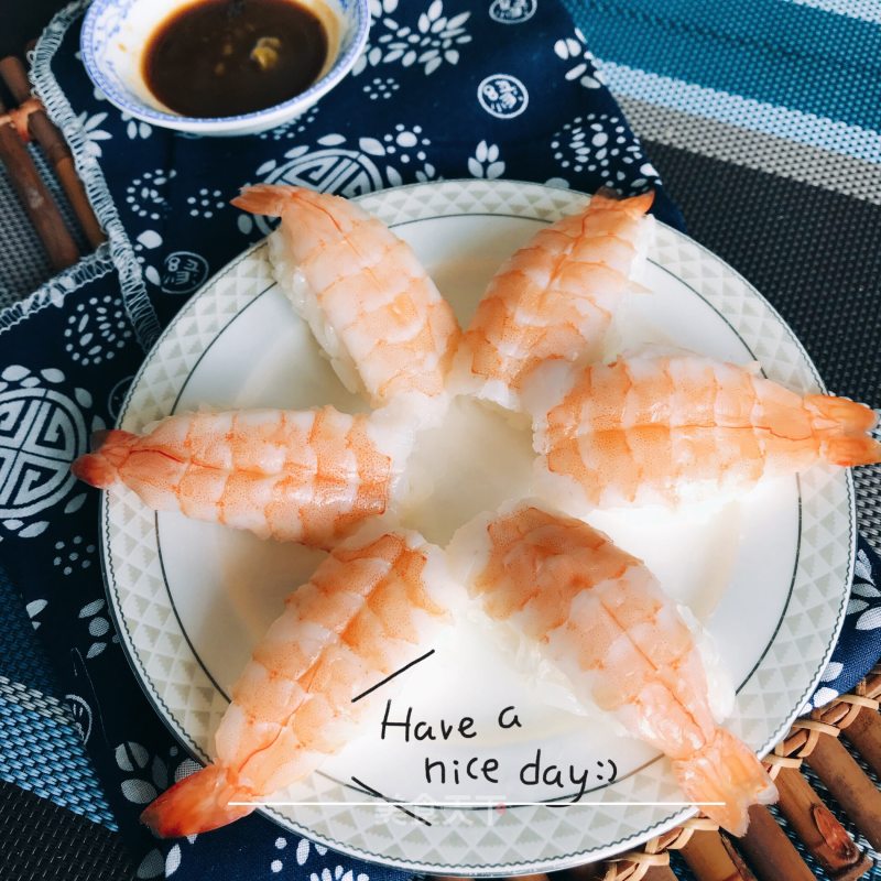 Sweet Shrimp Nigiri Sushi