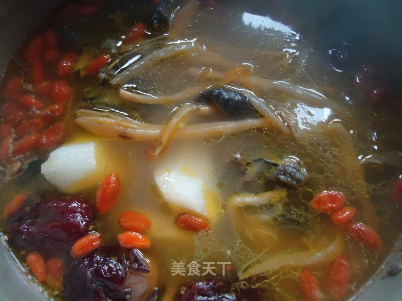 Yam Black Chicken Soup recipe