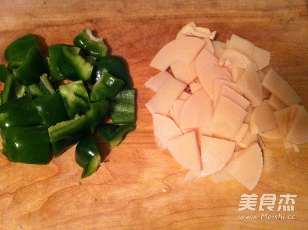 Fried Pork with Bamboo Shoots recipe