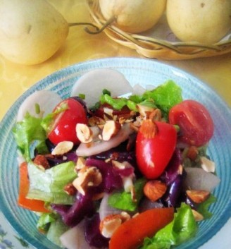 Colorful Almond Salad