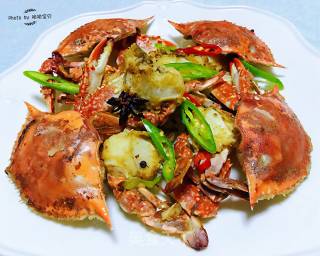 Delicious Spicy Crab#seafood# recipe