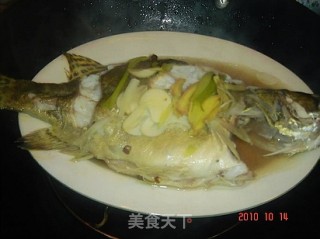 Steamed Mandarin Fish recipe