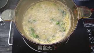 Baby Fruit and Vegetable Krill Congee recipe