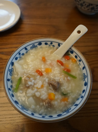 Wolfberry Pigeon Porridge recipe