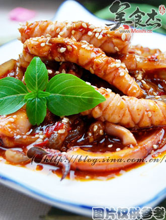 Spicy Fried Squid recipe