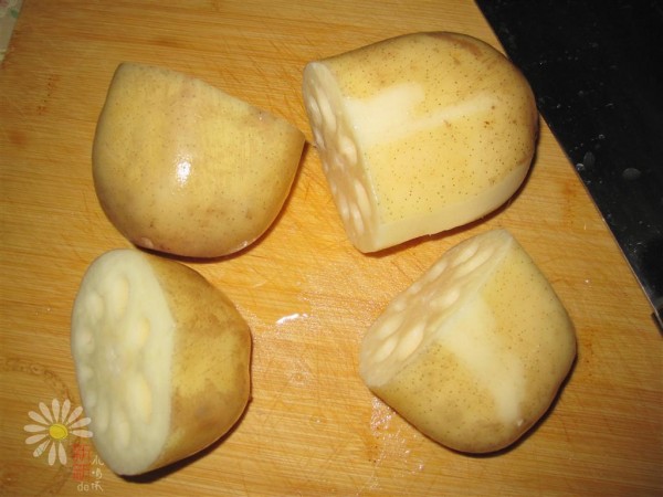Cold Glutinous Lotus Root recipe
