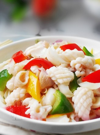 Fried Squid Roll with Lily recipe