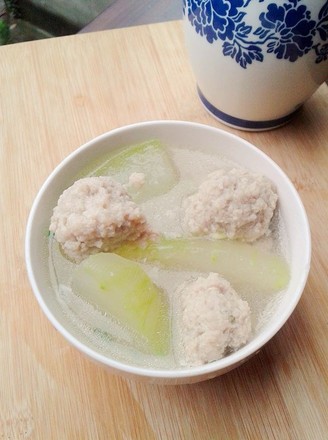 Winter Melon Meatball Soup recipe