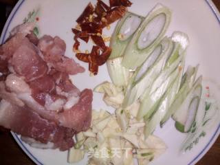 Garlic Pork Blood recipe