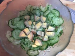 Salmon Cucumber Salad recipe