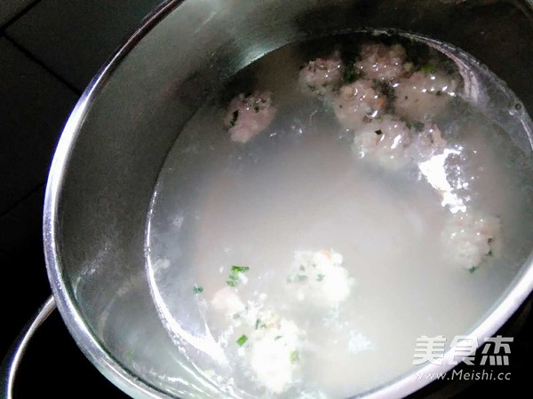 Cucumber Meatball Soup recipe