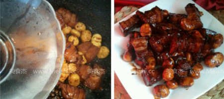 Braised Pork with Chestnut recipe