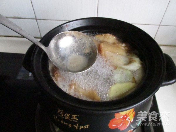 Casserole Hericium and Chicken Soup recipe