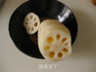 Woman's Beauty Snack---glutinous Rice and Lotus Root recipe