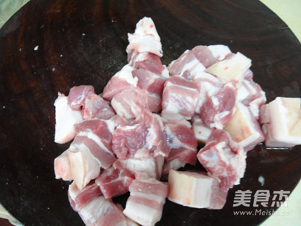 Braised Pork Belly and Dried Bamboo Shoots recipe