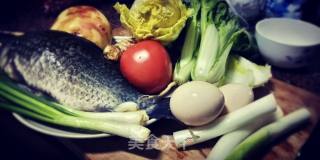 Fresh Carp Soup with Seaweed recipe