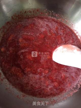 Homemade Strawberry Jam Simple Version recipe