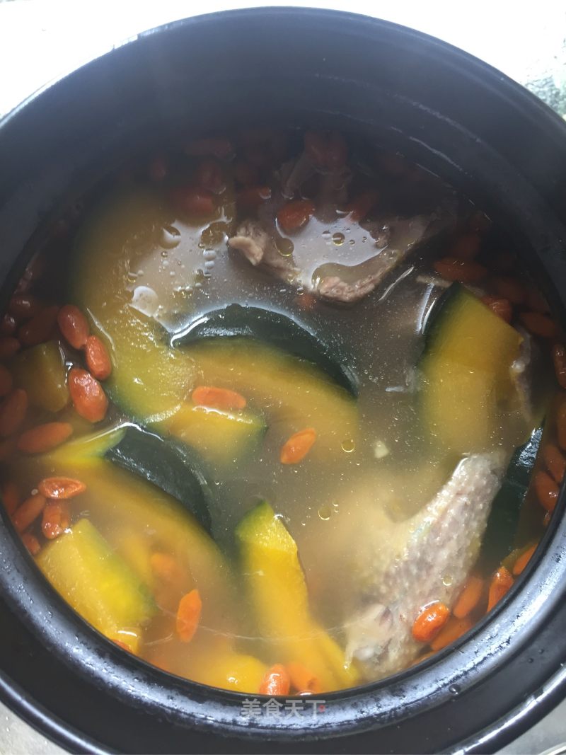 Pumpkin Pigeon Soup recipe