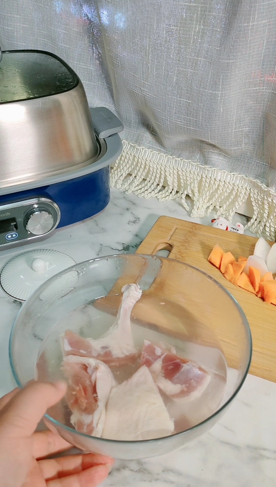 White Radish Duck Soup, Nourishing and Moisturizing, Warming Body and Stomach recipe