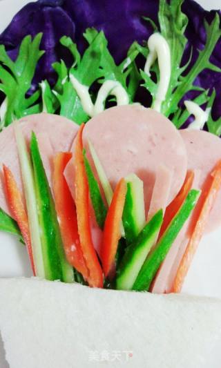 Vegetable "ice Cream" Sandwich recipe