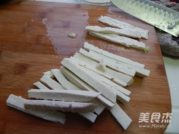 Braised Tofu with Cabbage Vermicelli recipe