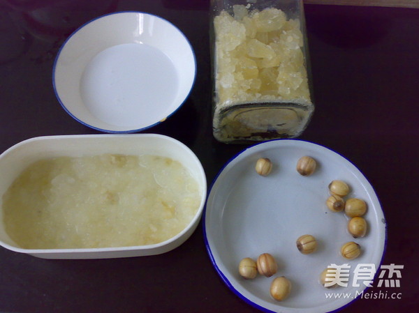 Braised Hashima with Coconut Milk and Rock Sugar recipe